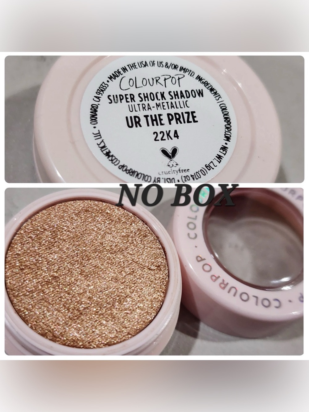 🎁 Colourpop Limited Edition Supershock Eyeshadow | Ur The Prize